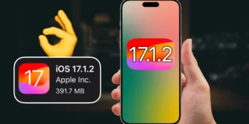 تحديث iOS 17.1.2