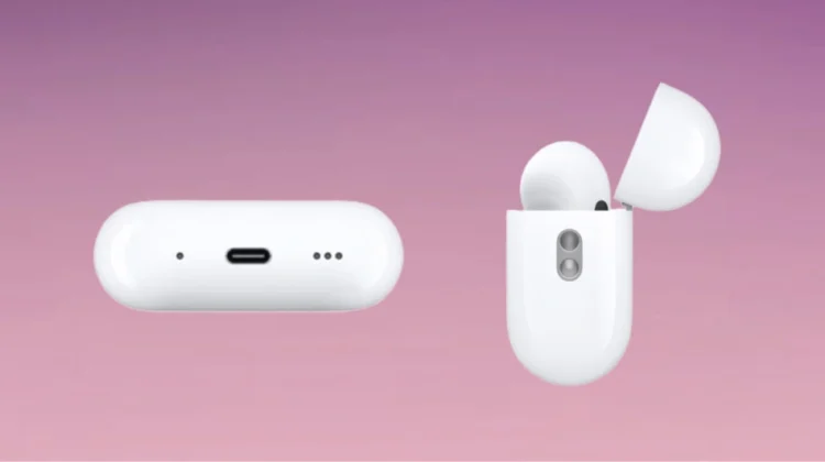 علبة ايربودز برو 2 بمنفذ USB-C