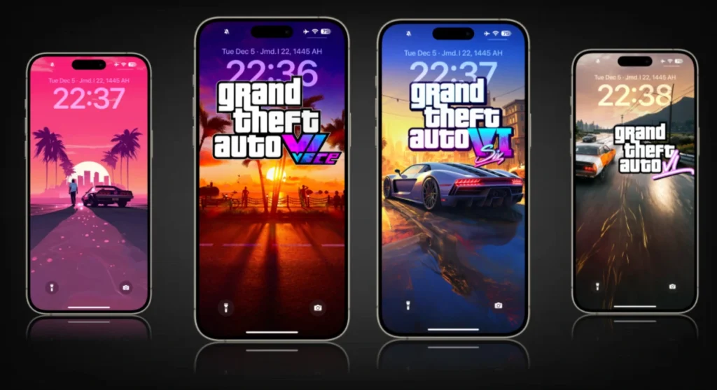 خلفيات GTA 6 للايفون و الاندرويد