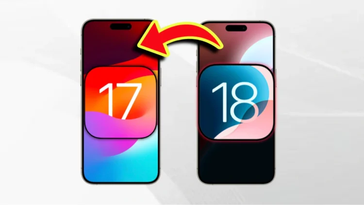 طريقة الرجوع من iOS 18 الى iOS 17